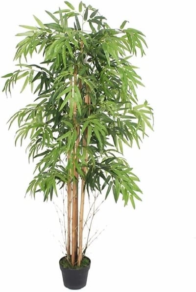 Kunstmatige Bamboe - Nep Boom - Interieur Decoratie - Onderhoudsvrij - 150 cm - Groen