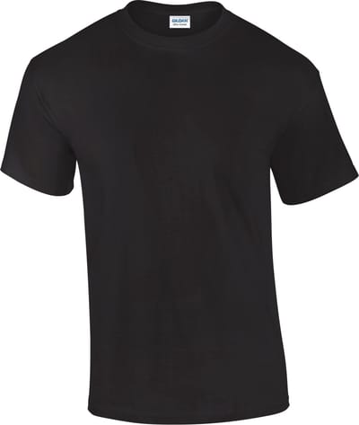Gildan Ultra Cotton™ Classic Fit Adult T-shirt GI2000 - Black - XXL
