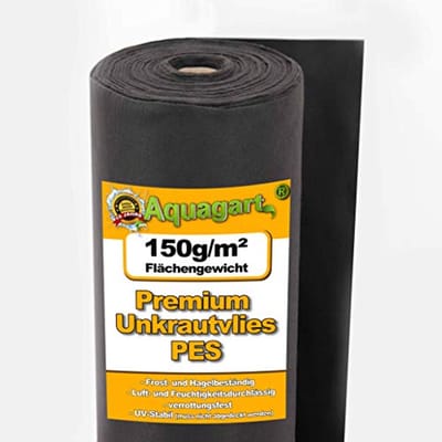 Tuinvlies Onkruidvlies 150 g/m² - 1,5 m Breed Zwart