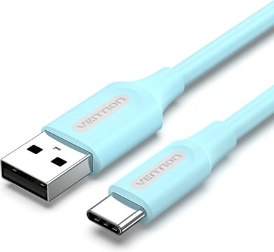 Vention COKSF USB-kabel USB 2.0 1 m USB A USB C Blauw