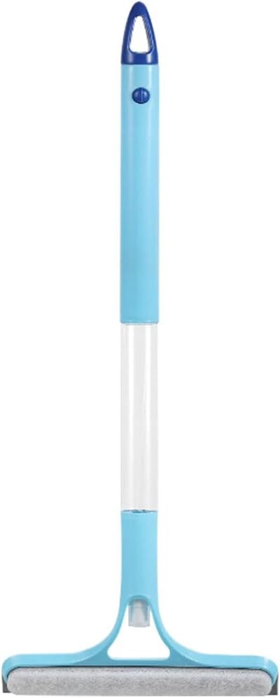 Raamwisser Spray - Glasreiniger Tool - Streeploos Schoonmaken - Geïntegreerd Systeem - 58x21.5 cm - Blauw
