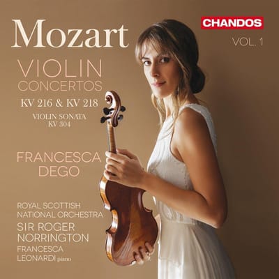 Francesca Dego, Royal Scottish National Orchestra, Sir Roger Norrington - Mozart: Violin Concertos Kv 216 & Kv 218 / Violin Sonata Kv 304 (CD)