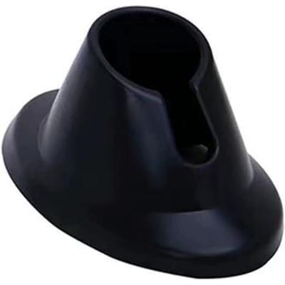 Support de vernis à ongles en silicone, anti-fuite, pour salon de manucure, présentoir, accessoires pour nail art noir