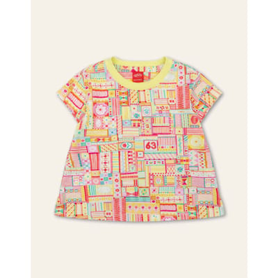 Oilily Twinz T-Shirt- maat110/5yr Sunny Lime