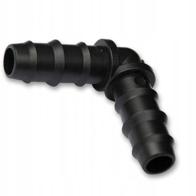 Knevelstuk 16mm voor Druppelslang - Bradas