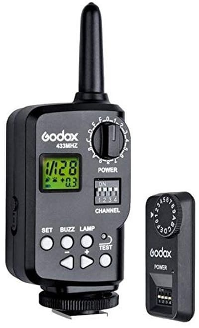Dailygoody - Draadloze Flash Trigger - Professionele Power Controller - 50 meter bereik - Voor Speedlite Flitsers - Inclusief diffuser - Ideaal .