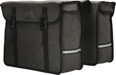 Nuba Fietstassen Dubbel 40 Liter | Zeer Hoge Kwaliteit | Grijs
