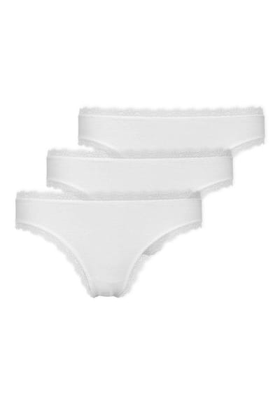 SNOCKS Tanga van Kant - Dames Ondergoed - Naadloos & Comfortabel - Dames Slips - Dames Onderbroeken - 3 Stuks