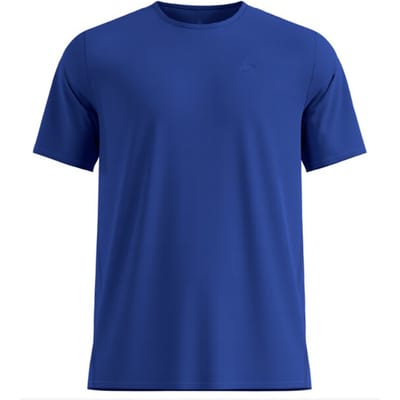 Odlo Odlo T-shirt crew neck s/s ZEROWEIGHT CHILL-TEC BLAUW - Maat L