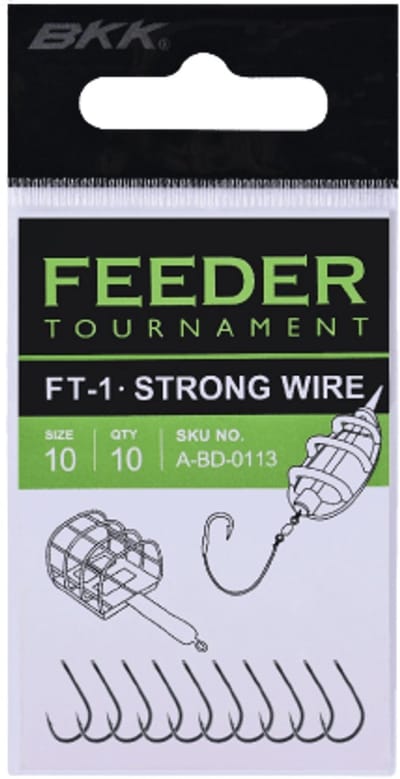 BKK FT-1 Feeder Tournament Hooks | 10 Stuks #14