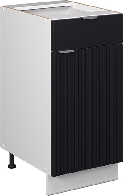 Vicco Fame-Line Keukenonderkast – 40 cm, WB Antraciet Zwart gestreept