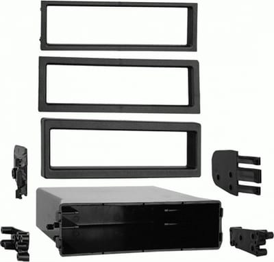 1-DIN Paneel geschikt voor Met opbergvak Ford/Infiniti/Lexus/Mazda/NIssan/Saab/Toyota/Volvo (METRA)