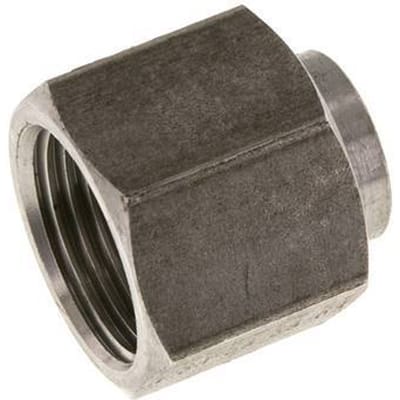 JIC Eindkap UN 1-1/16''-12 RVS 210 bar (2950.5psi)