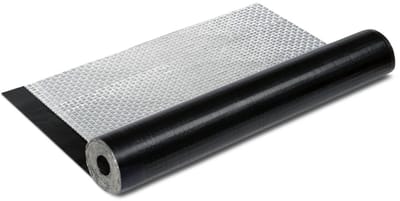 Bitumen Rol - Waterdicht Membraan - Dak Reparatie - Aluminium Afwerking - 1m Breed - Aluminium