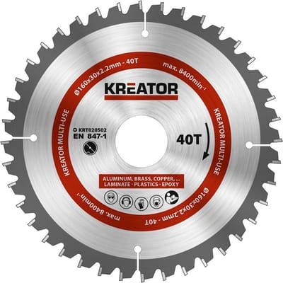 Kreator KRT020502 Universeel zaagblad 160 mm -  40T