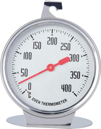 Airfryer - airfryer thermometer - oventhermometer - bakoventhermometer - verticale selectie oventhermometer - Fahrenheit - Celsius