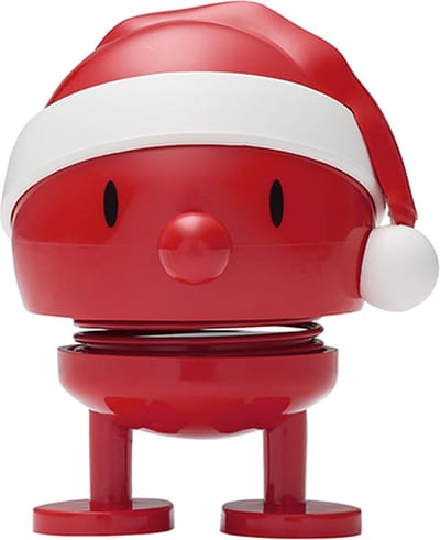 Hoptimist Elfjes Bumble Beeldjes - S - Rood - Kerstdecoratie en Kerstversiering voor Woonkamer of Kantoor - Leuke Kerst Cadeau Idee voor Familie, Vrienden of als Kleine Verrassing