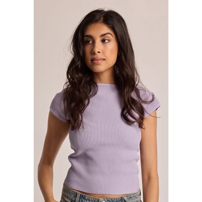 America Today Erica Lilac Size: S | T-Shirts Outlet | Dames | Paars