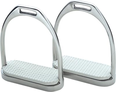 Shires Stijgbeugels Wessex Fillis RVS . - 10 CM