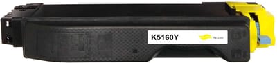 Kyocera TK-5160Y - Toner Geel - 12000 pagina's - Huismerk Compatible - Geschikt voor Kyocera Ecosys P7040cdn - K5160Y alternatief - Kyocera toner