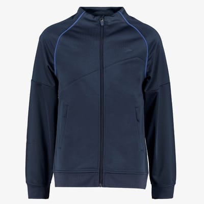 Dutchy kinder trainingsjas donkerblauw - Maat 116