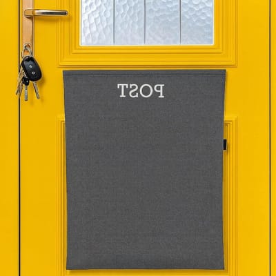 Postvanger Brievenbus - Briefopvangtas - Post Beschermen - Geen Gereedschap Nodig - 50x50cm - Grijs