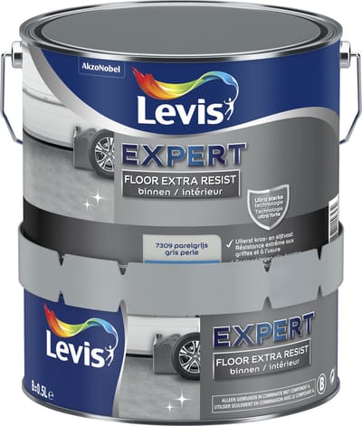 Levis - Expert Floor Extra Resist - Parelgrijs - 2,5 L