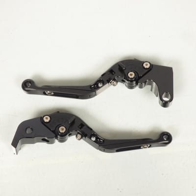 Levier frein droit Sifam pour moto Yamaha 1000 YZF R1 2004 à 2008 alu CNC noir / paire Neuf