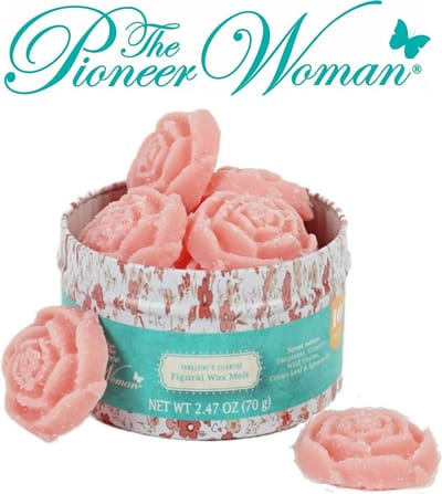 Waxmelts Geuren Pakket 3 x 10 Waxmelts incl. Brander & Waxinelichtjes - Strawberry leaf, Tangerine & cilantro, Rosemary & sage
