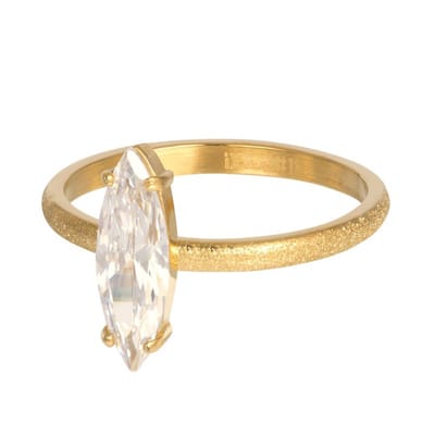 iXXXi jewelry vulring Holly goudkleurig - Maat 18 (gewone ringmaat 20)