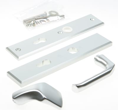 HOPPE Kruk/knop schild, aluminium 61G/2235/2234/113, PC 72, F1, DD=54mm (Prijs per paar)