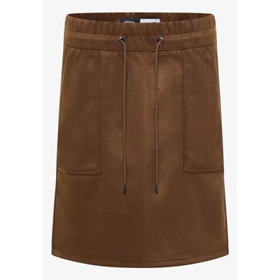 Vrouwen suede rok Cecil Look