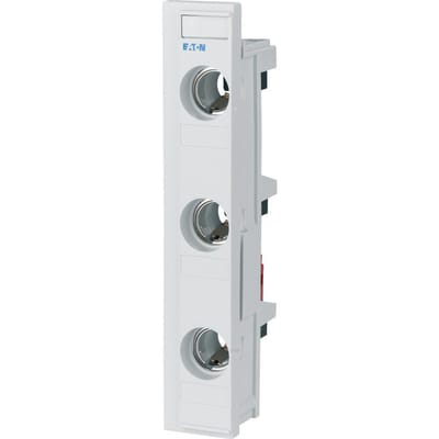 Eaton 3P 63A 400V D02/E18 36mm zekeringhouder voor busmontage - 100663