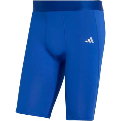 Adidas Techfit Aeroready Short Tights Heren Short Blauw - Maat S