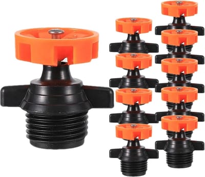 Kleine tuinsproeier - Watersproeiers slangkoppen - Gazon irrigatie - 360 graden rotatie - 10 stuks