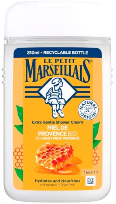 Le Petit Marseillais Extra Gentle Hydraterende Douchemiddel Met Bio Honing Extract - 250 ml