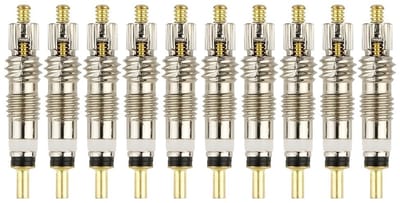 Dailygoods- Ventielkern 10 Stuks - Koper Presta - Universele Ventielkernen - Vervangende Tubeless Kern - Duurzaam - Corrosiebestendig - Ventiel