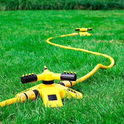 Sprenger Irrigation System - 360° Rotatable - Spray Diameter 8-10 m - Tuin Irrigatie Systeem - 12 Holes - Verstelbare Hoek - Voor Tuin - Planten Irrigatie