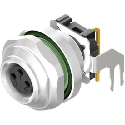 Weidmüller 2424280000 Sensor/actuator inbouwconnector M8 Aantal polen (sensoren): 3 Stekker, inbouw horizontaal 10 stuk(s) Piece
