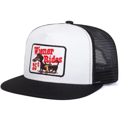 Unisex Shittles Borduurwerk Hip-Hop Net Hoeden Lente Zomer Buiten Verstelbaar Casual Baseballpetten Zonbescherming Hoed Sportpet white
