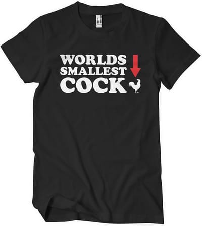 Hybris T-shirt 'Worlds Smallest Cock' T-shirt SH-1-16080-H49-6