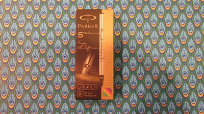 PARKER Nachfüllmine 5TH (Schachtelware) F zwart