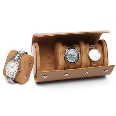 Dailygoods- Horlogedoos PU-leer - Horlogerol - Horloge-opbergdoos