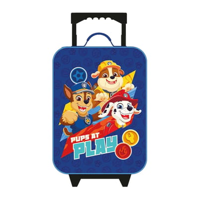 Paw Patrol Puptastic Days Trolley Koffer - Handbagage Kind - Softcase - 14 Liter - 47 x 31 x 14 cm - Blauw