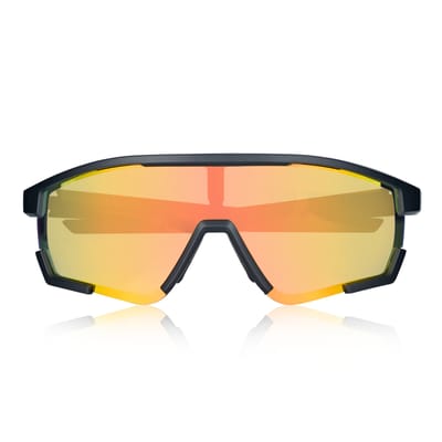 Breed Vega gepolariseerde zonnebril - Zwart/Rood