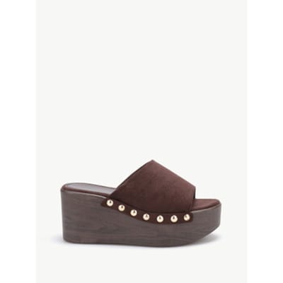 Sandalen met sleehak La Modeuse 78876_P187831