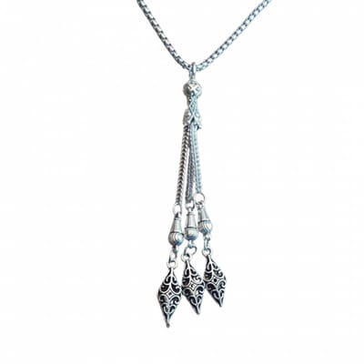 Ketting Gawa Tibetaanse stijl rvs 70 cm - Charme Bijoux