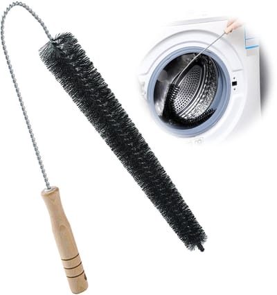 Radiatorborstel 72 cm totale lengte / 36 cm nylon borstel, flexibel en stabiel, ideaal voor dieptereiniging in elke hoek, krasvrije reinigingsborstel voor radiatoren