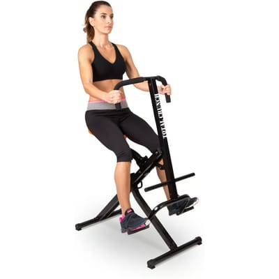 TOTAL Crunch hometrainer - fitnessapparaat - biceps, latissimus, buik, schouders, rug en deltaspieren - lichte cardiotraining - Mail Order Edition