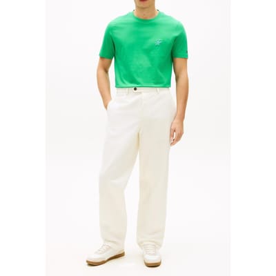Tommy Hilfiger Script Monogram T-shirt Jade Wink Taglia: M | Magliette basic Outlet | Uomo